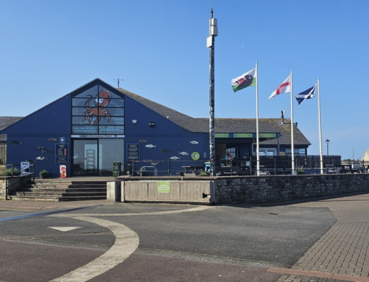 lake district coastal aquarium exterior